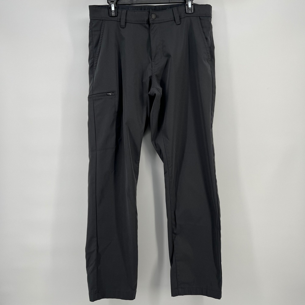 Copper & Oak Supply‎ Co Mens Performance Utility Pants Grey 34x32 Straight Leg